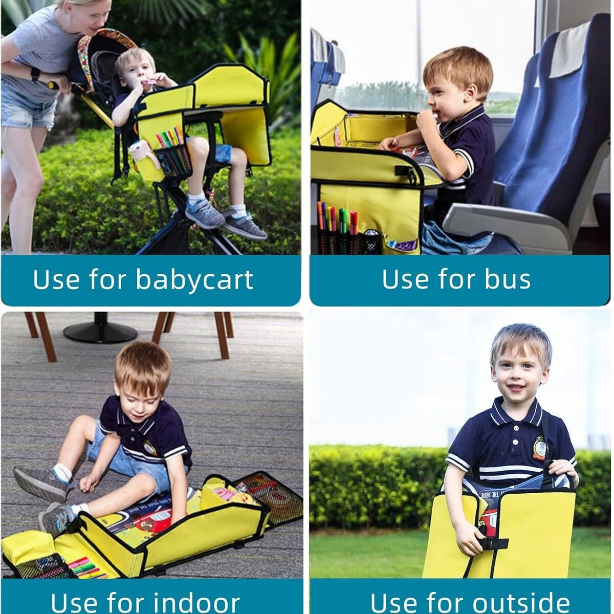 Portable Child Car Seat Table - Safe & Comfortable - Portable Child Car Seat Table DCMD3-DP3040295