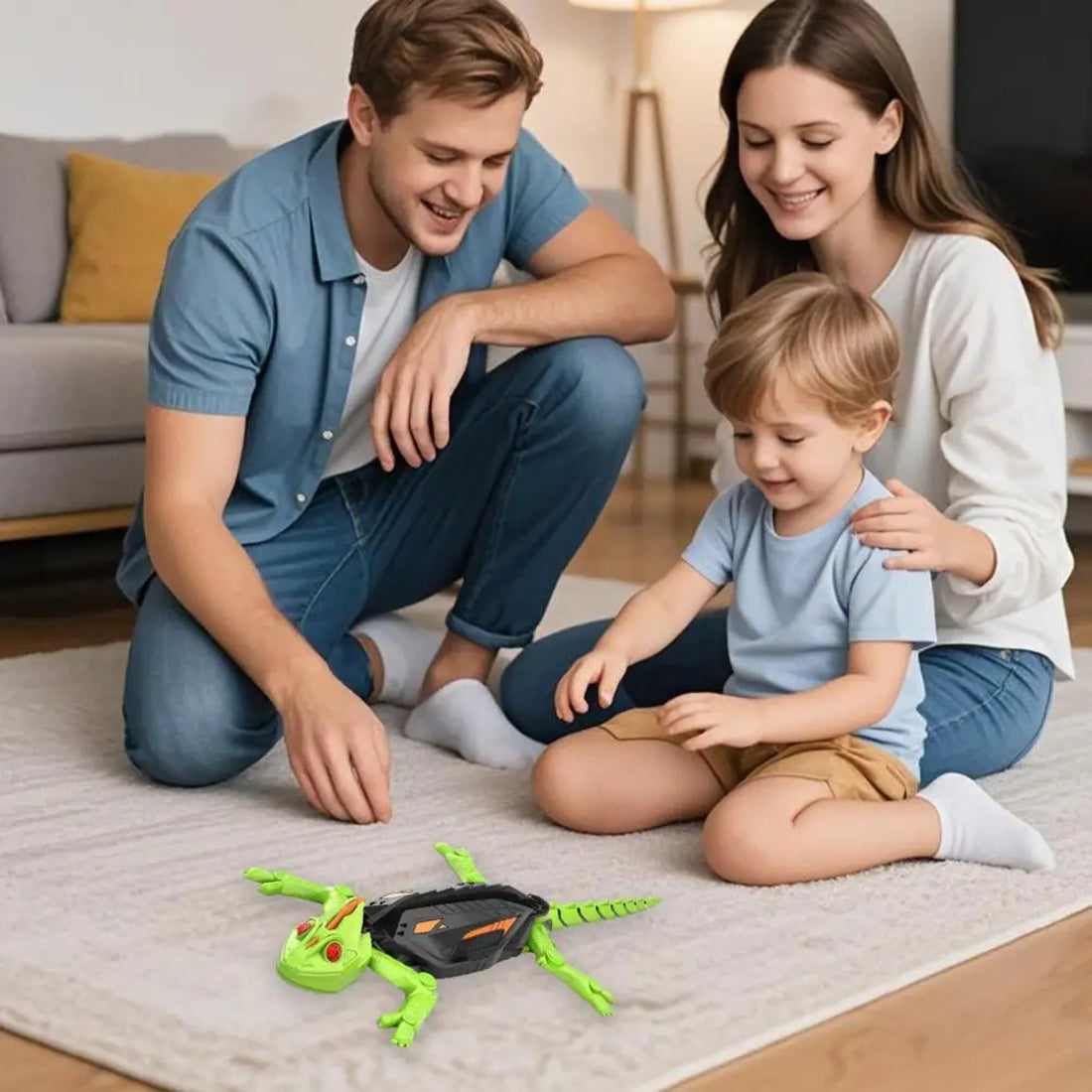 Gecko Climber – Cool & Exciting – Chameleon Robot - Remote Control Gecko that Climbs Glass & Smooth Walls BBO-017660