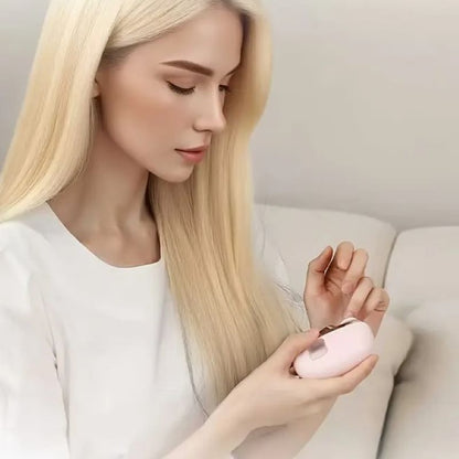 Electric Fingernail and Toenail Clippers - 2-Speed Trimming, Filing & Polishing