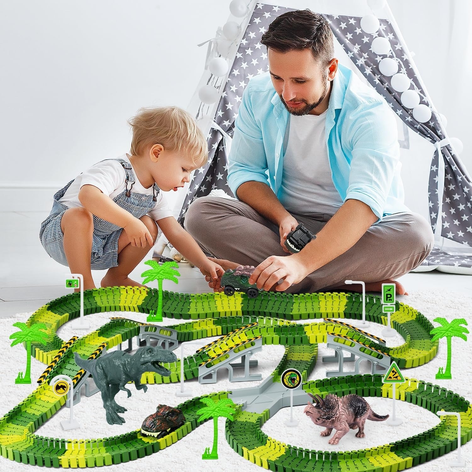 The Super-Cool Dinosaur Race Track 4Y+ 6849931346020-1