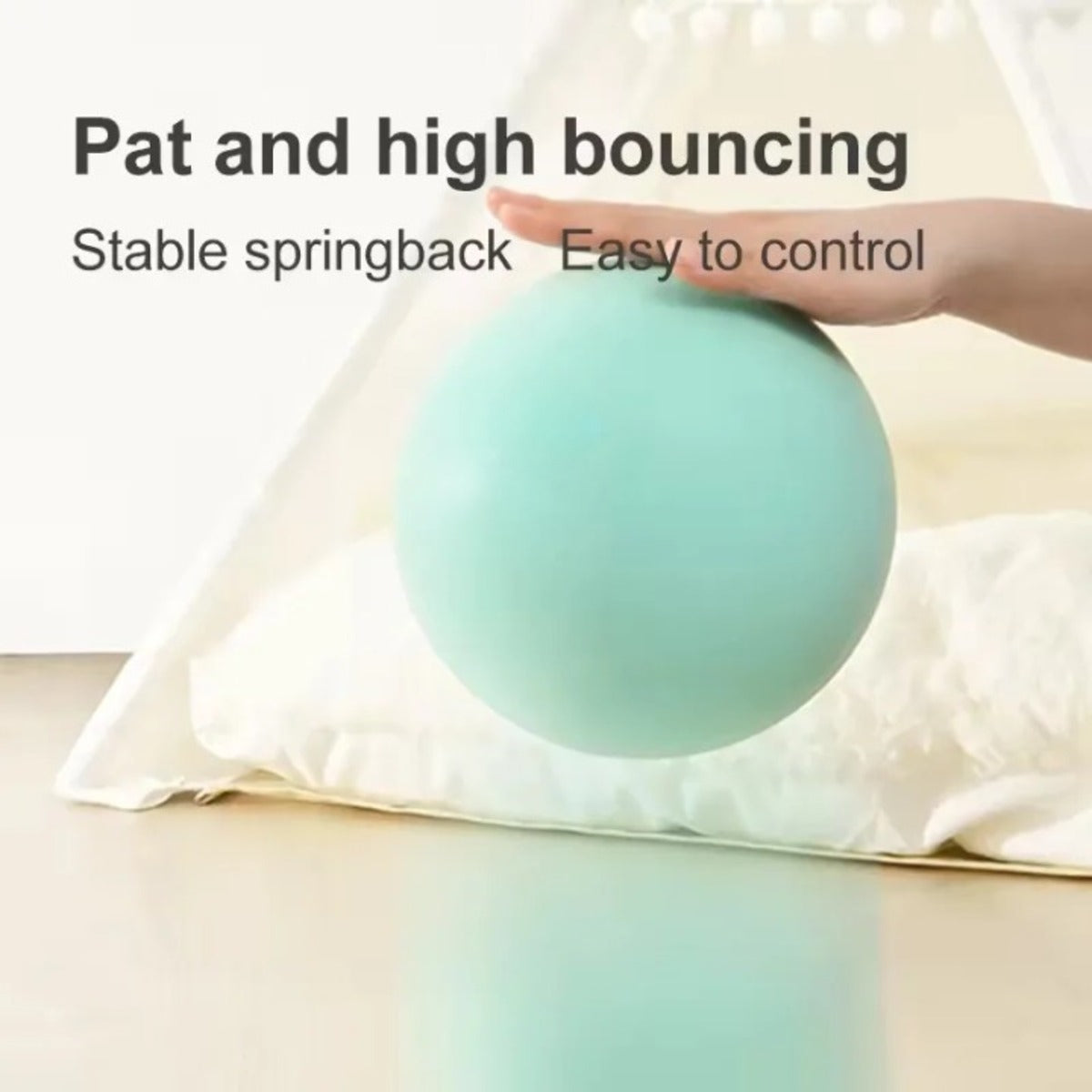21Cm Silent Indoor Basketball - Soft PU Foam - Lightweight No-Noise Dribbling Ball 15146752966982-1