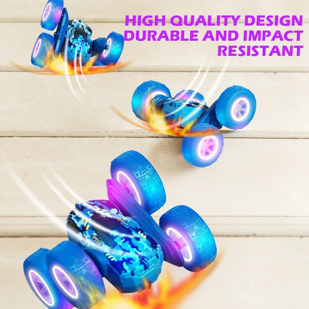 Rc Stunt Car Double Sided Flip 2.4G Remote Control Cars 360¡Ã Rotation Rc Off Road Drift Car Children Gifts For Kids Adults Boys 9751061496115-1