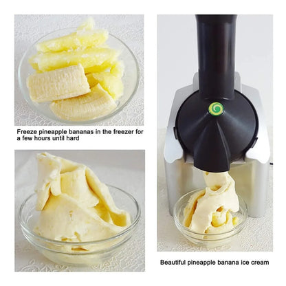 Frozen Treat Machine for Homemade Ice Cream, Sorbet, and Smooth Desserts