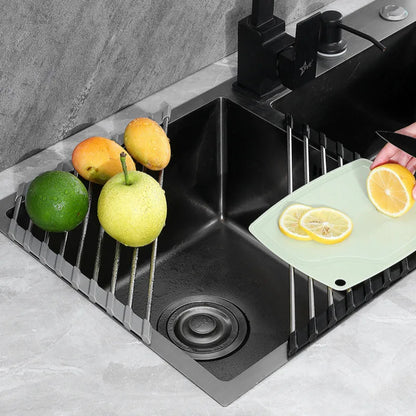 Adjustable Kitchen Retractable Drainer Rack For Sink Dish Drying Storage 6851373465700-1