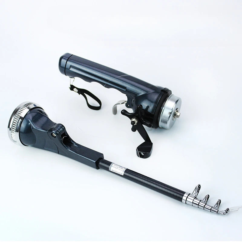 All-In-One Portable Folding Telescopic Fishing Rod Reel Combo 134cm 7982385070127-1