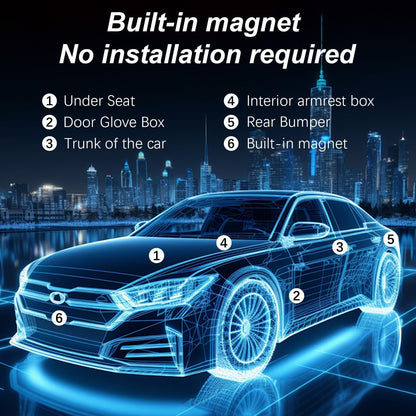 Intelligent Gps Tracker - Compact, Magnetic Tracker For Real-Time Location Tracking 10175724486920-1