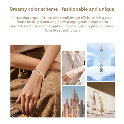 Smart Bracelet for Women – Stylish Bluetooth Activity Tracker with Sports Modes & App Notifications 8520234959046-1
