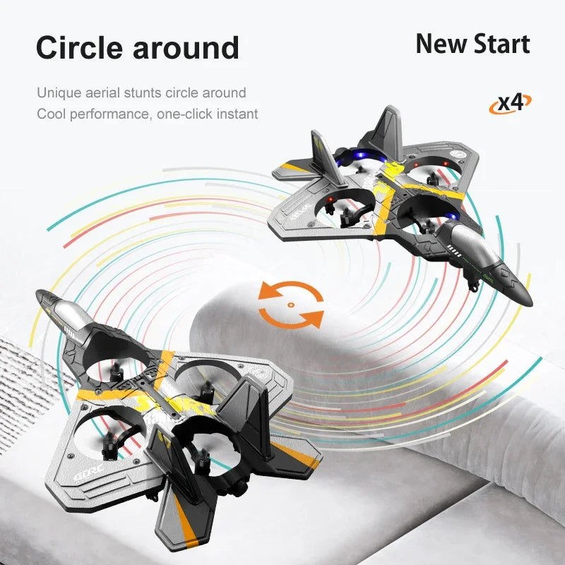 V17 Jet Fighter Stunt RC Airplane 6Y+ 7496190918791-1