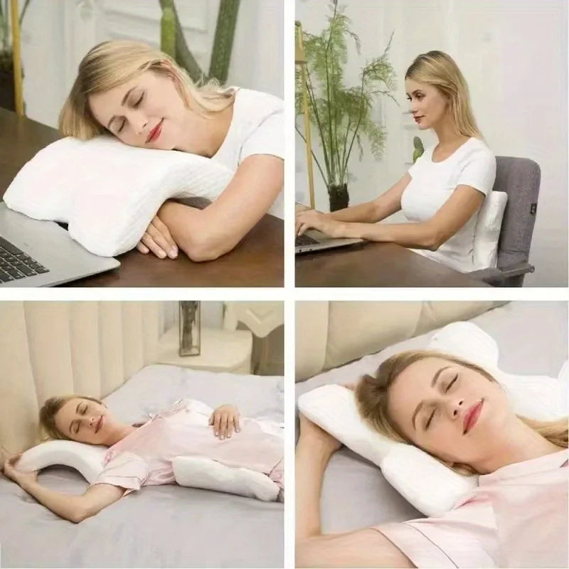 Couples Preferred Memory Pillow - U-shaped Bending Pillow, Slow Rebound Arch Nap 2498529755194-1