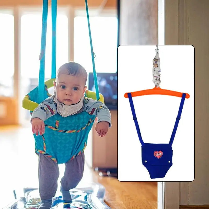 Baby Doorway Bouncer Swing with Adjustable Straps for Indoor Active Play (6 - 18 Months) 9713324622169-1