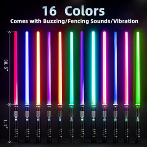 Upgraded Darth Maul Double-Bladed Rgb Lightsaber – 16 Colors