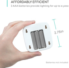 Eufy By Anker, Stick-On Night Light, Warm White Led, Motion Sensor, Bedroom, Bathroom, Kitchen, Hallway, Stairs, Energy Efficient, Compact,