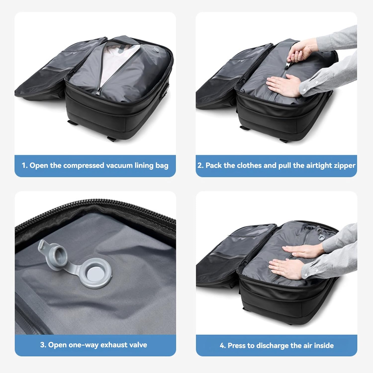 Vacuum Compression Backpack With Pump 8450208268445-1