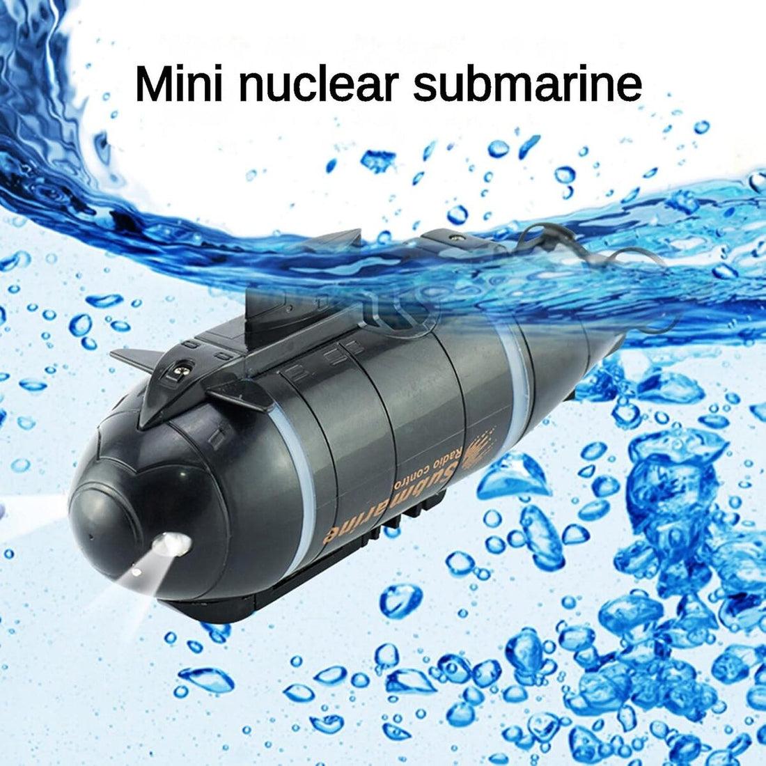 Electric Remote Control Submarine for Pool - Underwater mini Toy 1005005877195107_black