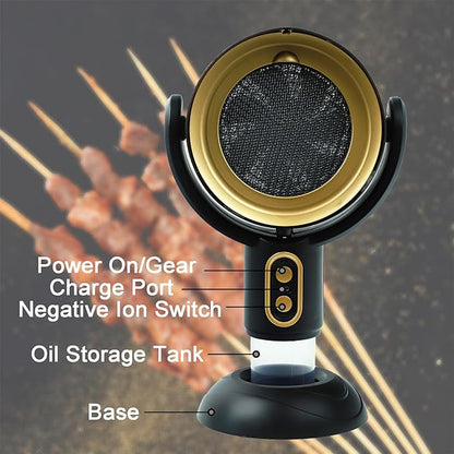 Portable Range Hood - Powerful Rechargeable Kitchen Exhaust Fan Ideal for Any Space & Cooking Needs 9898148266305-1