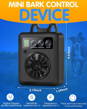 Ultrasonic Anti-Barking Device For Dog Training