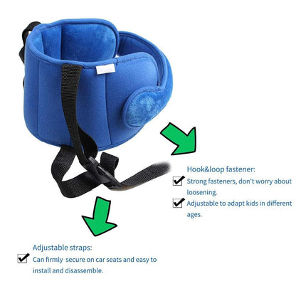 Adjustable Car Seat Sleeping Head Support for Child Safety (2+ Y) 257970