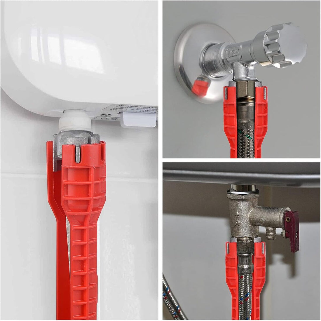 8 in 1 Multifunctional Sink Spanner Wrench for Kitchen Repair 263937