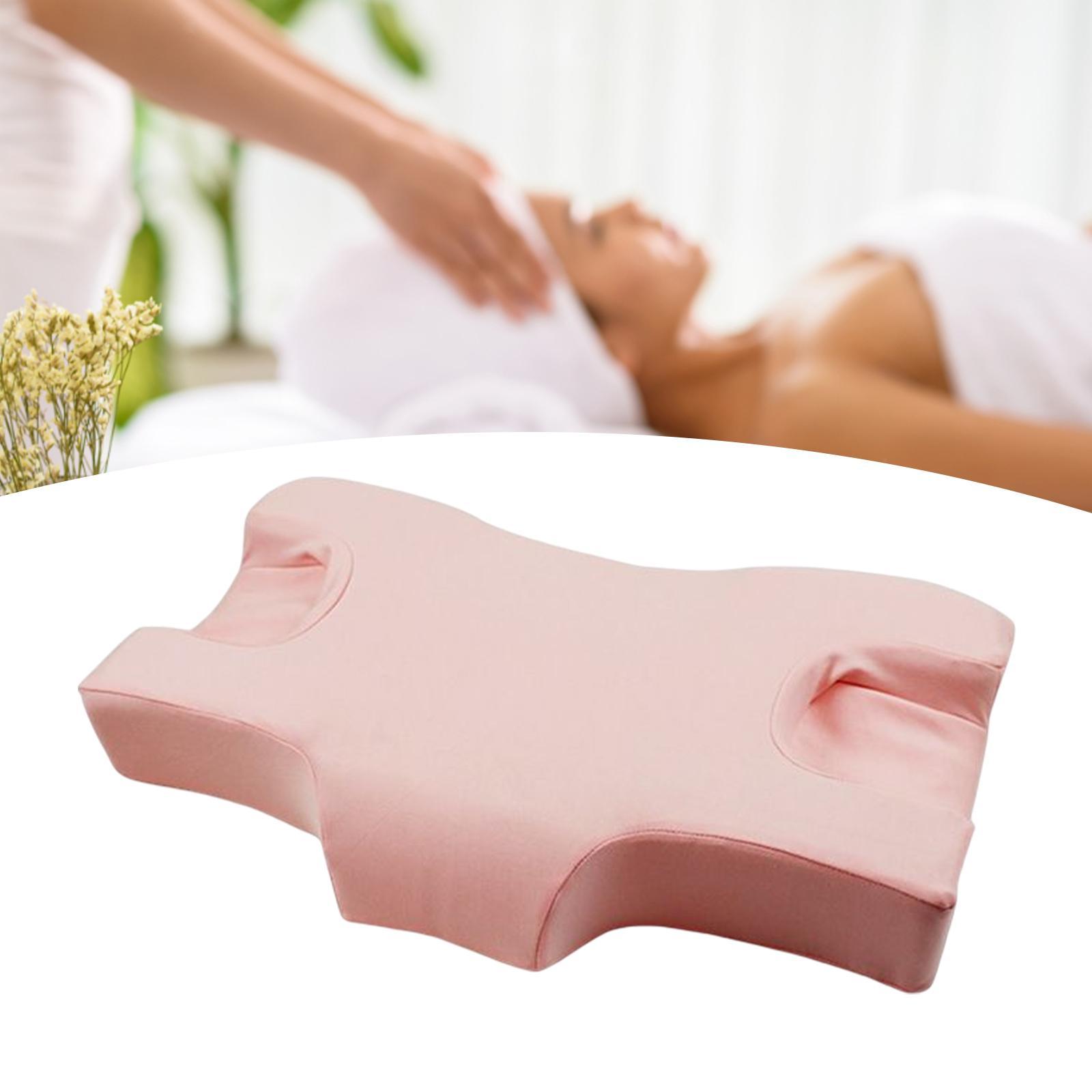 2-In-1 Beauty And Neck Relaxing Pillow With Silk Pillowcase