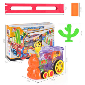 Domino Setting Toy Train For Children