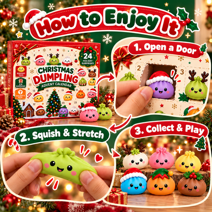 24-Day Dumpling Squishy Advent Calendar 2026