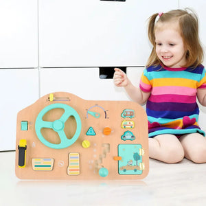 Little Driver Montessori Activity Board