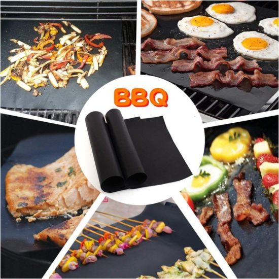 8 Pcs Nonstick Reusable BBQ Grill Mat Set For Outdoor Cooking Ease 8664775164185-1