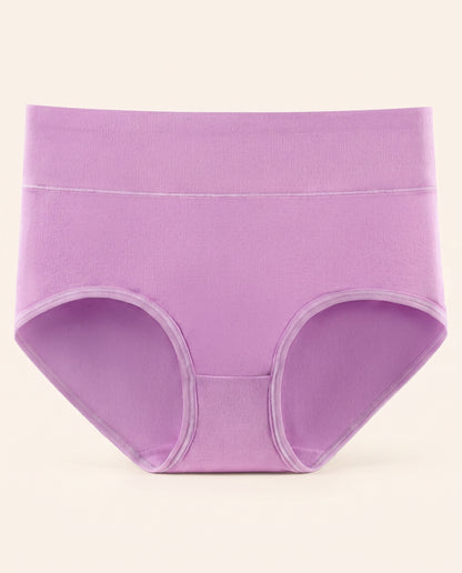 Soft Cotton High-Waisted Comfort Briefs (4 Pack)