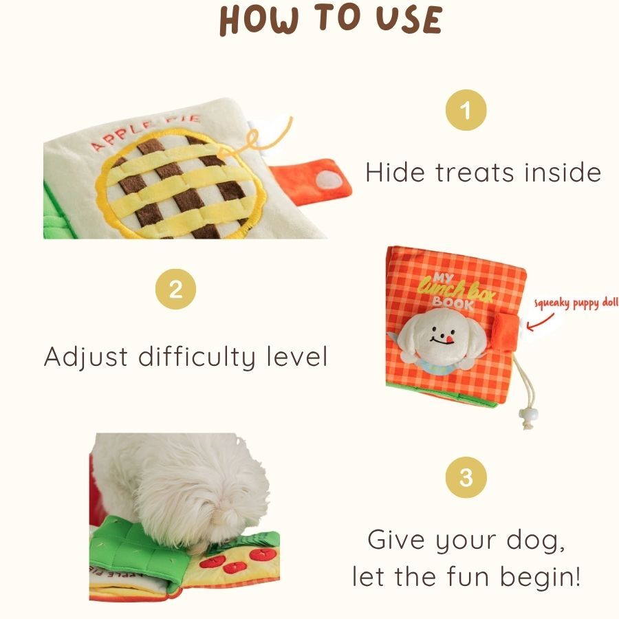 My Lunch Box Playbook Nose Work Toy 8812870074665-1