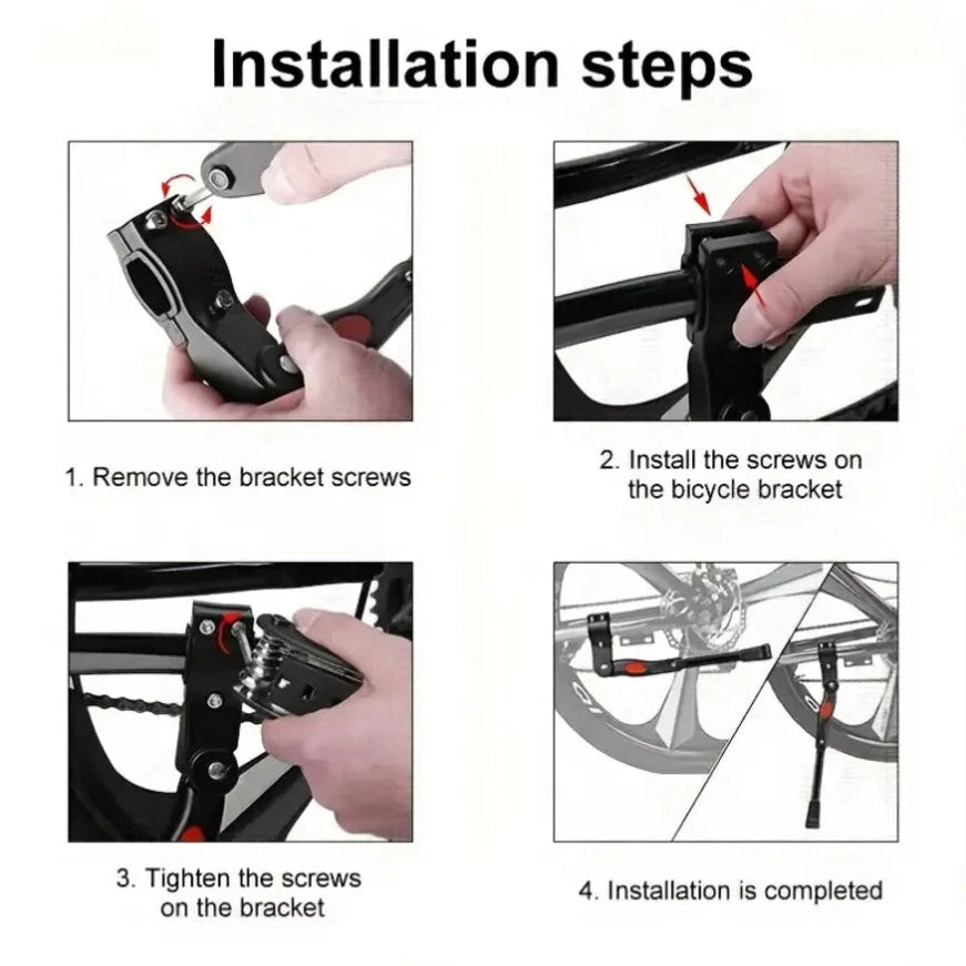 Adjustable Bicycle Kickstand – Heavy-Duty Side Stand for Stable Parkingk SH1751817214987861000