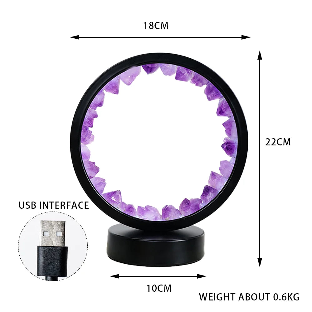Amethyst Halo Lamp For Spiritual Protection 9967661154650-1