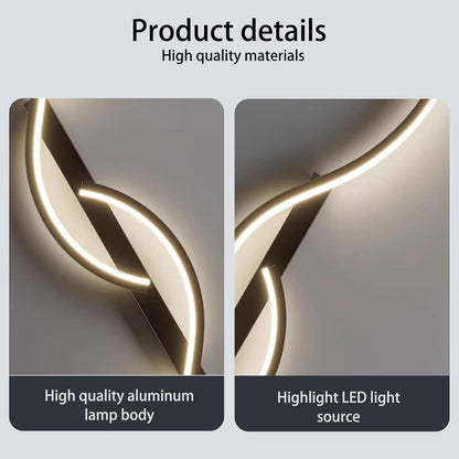 LED Lounge Wall Lights – Dimmable Silicone Wall Lamp for Bedroom, Living Room, and Corridor, Modern Home Lighting Solution (100 CM) 9828296261953-1