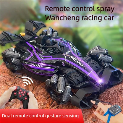Rc Car Led Light 2.4G Radio Remote Control Cars Sports High Speed Drive Car Rc Watch Gesture F1 Formula Racing Boys Toy Supercar 4Y+