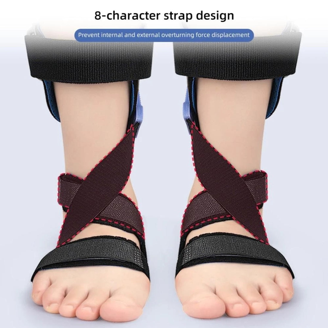 Adjustable AFO Foot Drop Brace – Ankle Orthosis Splint for Walking, Stroke Recovery & Sleeping Foot Support with Shoes 8525489864902-1