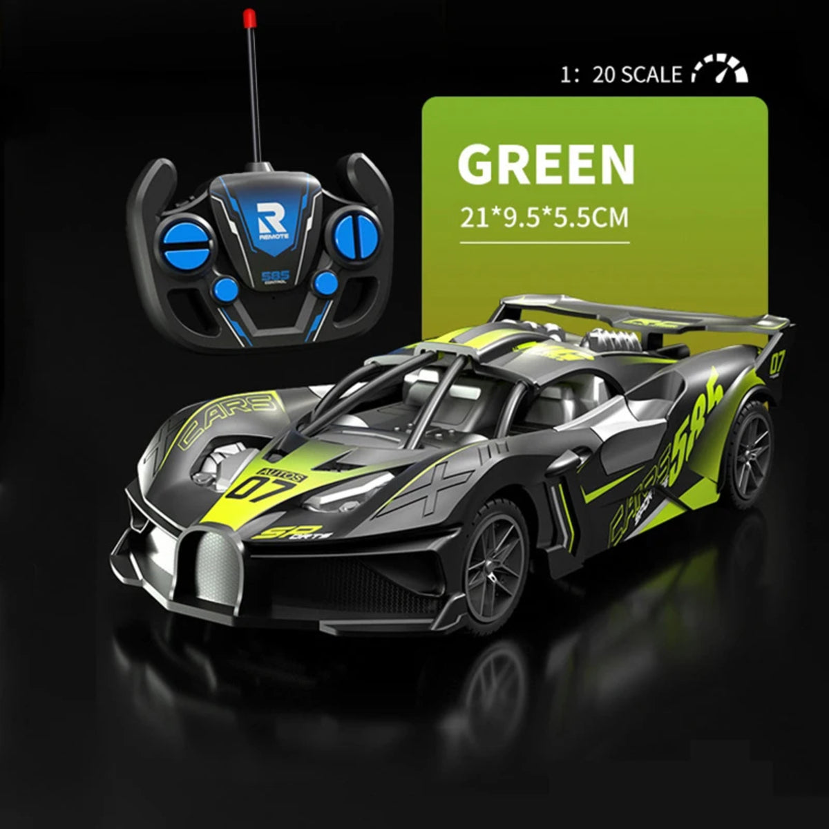 Speedcub – Child-Safe 1:18 Rc Drift Car With Robust Design 10582337618184-1