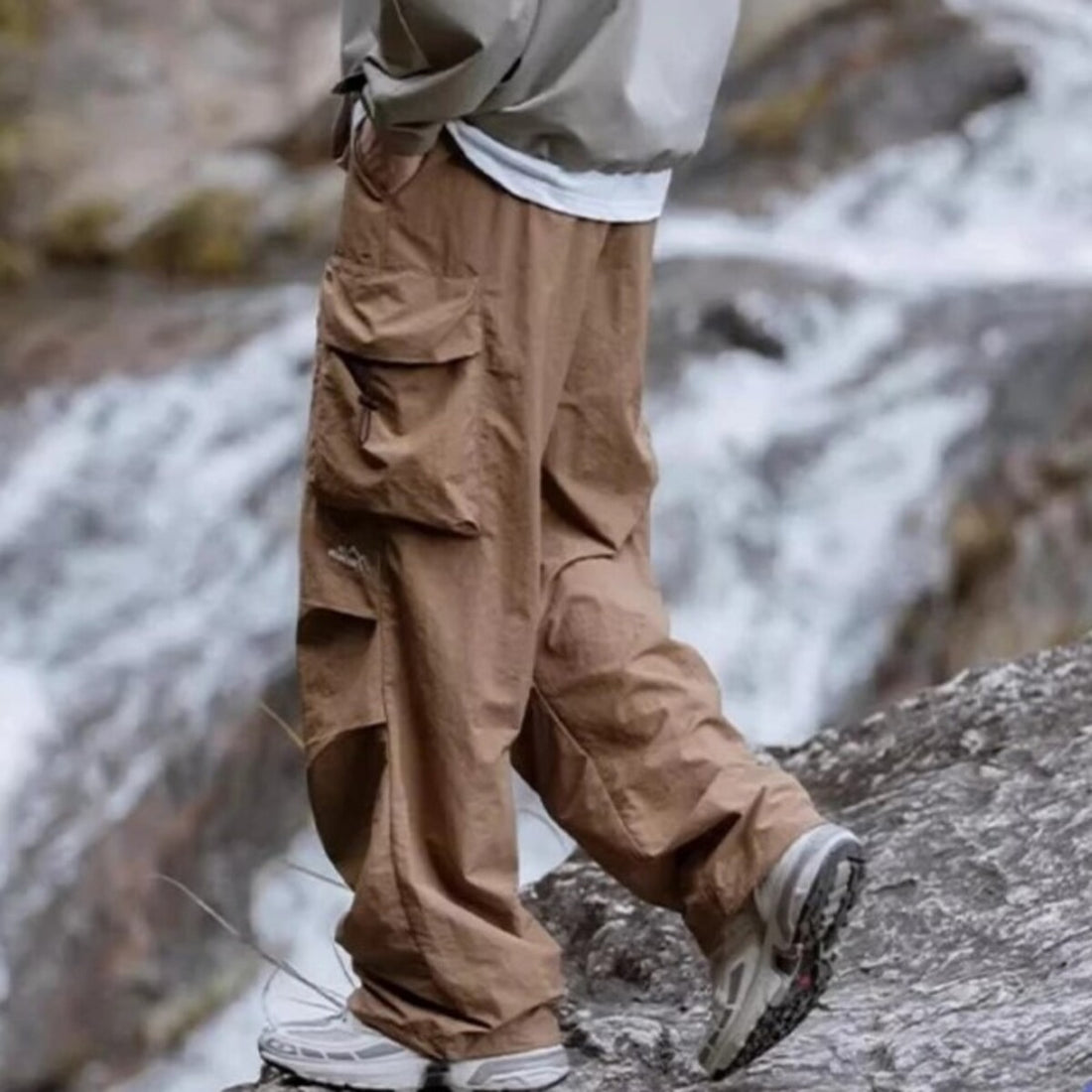 Men's Water-Resistant Cargo Pants - Outdoor & Hiking Gear SH1751817214987860700