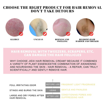 Natural Permanent Hair Removal Spray Gentle Smooth Skin Formula (100ml)