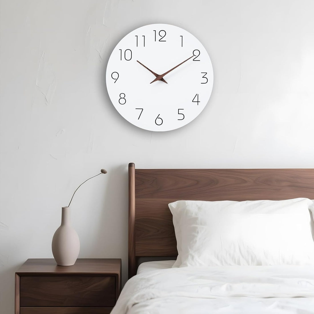 Minimalist Norwegian Wall Decoration Silent Clock 29 cm sh1751817214987860971