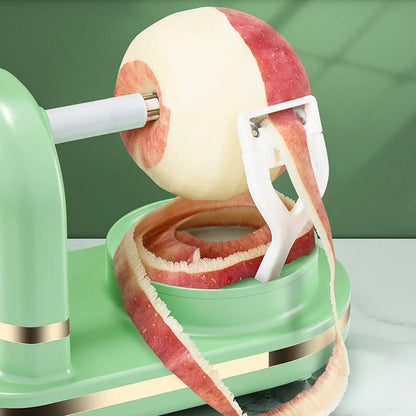 Fast Automatic Fruit Apple Peeler Thin Peel Suction Base