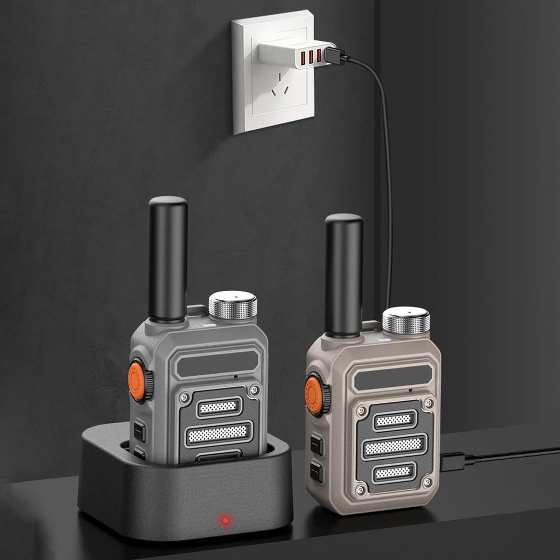 Waterproof & Shock Resistant Walkie-Talkies 10004133216537-1