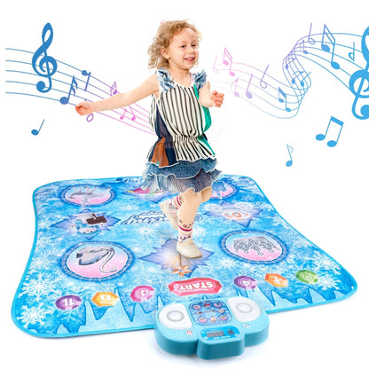 Interactive Musical Dance Mat with Game Modes for Kids, Lights, Sounds 15049081684313-1