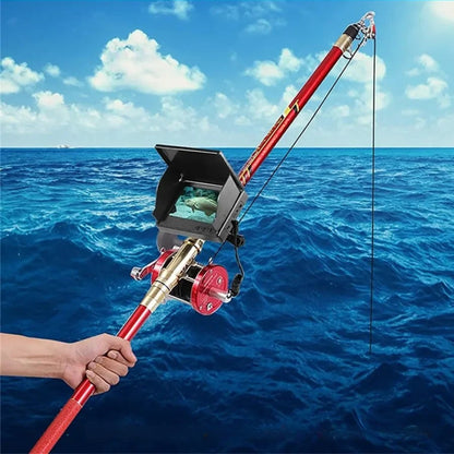 HD Underwater Camera 4.3" Screen 30m Depth Temp Sensor
