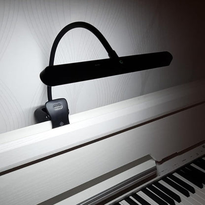 Led Music Stand Light – Super Bright Eye-Caring Clip-On Piano Light, Usb-C Rechargeable, Dimmable For Music Sheets And Reading 14891219878212-1