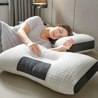 Orthopedic Memory Foam Neck Pillow For Pain Relief, Restful Sleep 14902381478214-1