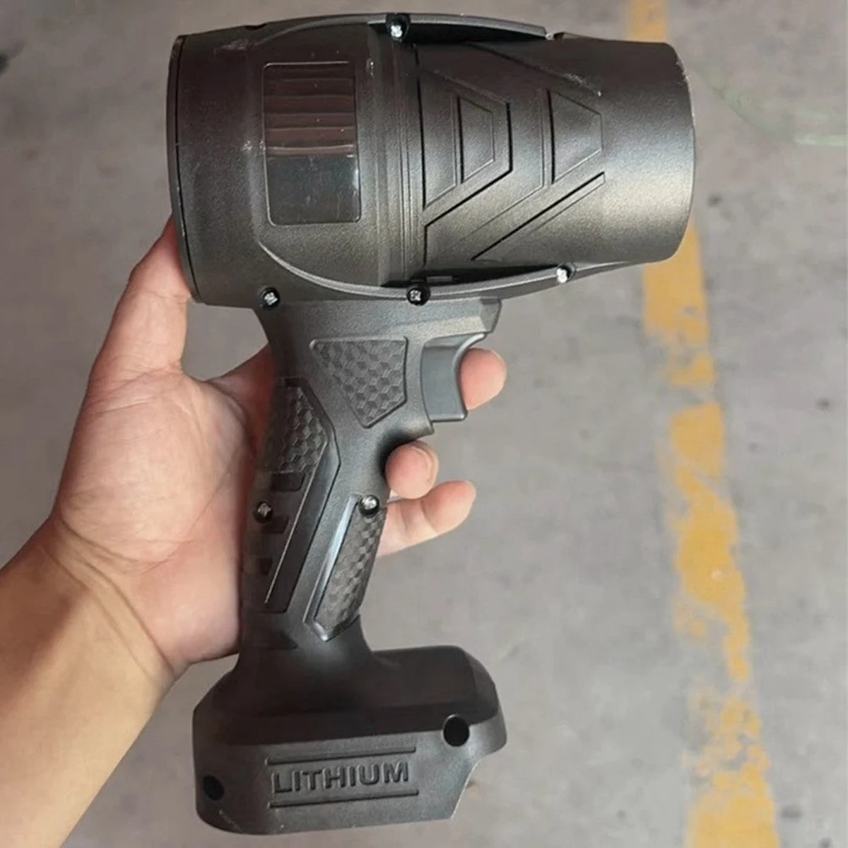 Turbo Jet Dryer with Two Rechargeable Batteries for Fast and Powerful Drying 5121091610094