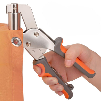 Heavy Duty Grommet Tool Kit For Eyelet Installation Leather Canvas 10002112348441-1