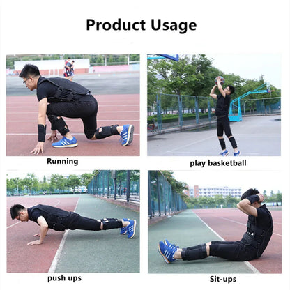 Exercise Weight Vest - 20Kg Adjustable Exercise Loading Weight Vest for Fitness Training 7812353196230-1