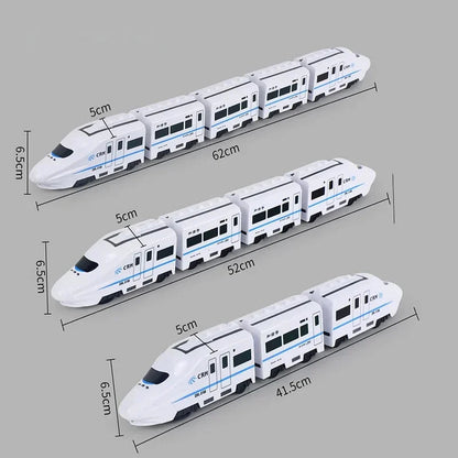 Kids Automatic Direction Changing Self-Driving Train Toy With Lights 5 Trains 10521987023194-1