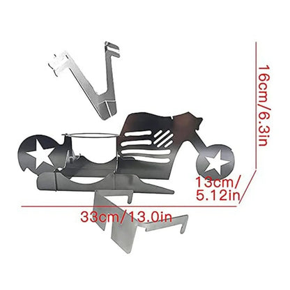 Stainless Steel Chicken Holder Rack For Outdoor BBQ Grill Roasting 6850550300772-1