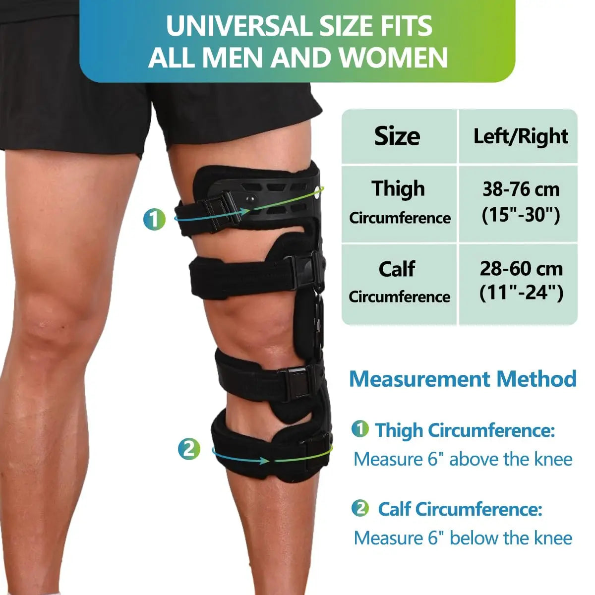 Osteoarthritis Unloader Knee Brace – Medial & Lateral Support For Bone-On-Bone Arthritis Relief 9831482917142-1